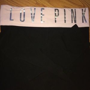NWOT VS PINK YOGA LEGGINGS
